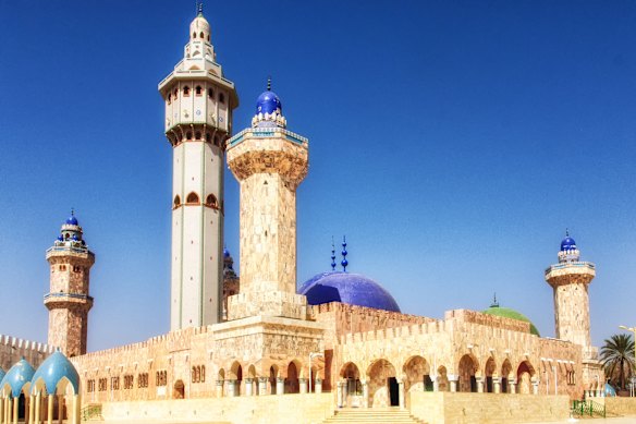 The Great Mosque of Touba, in Senegal, is one of the largest mosques in Africa.