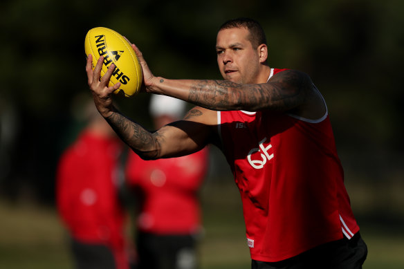 Lance Franklin's 2020 season is officially done.