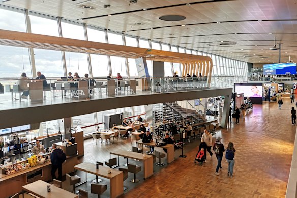 The writer had a smooth arrival into Europe at Helsinki Airport.