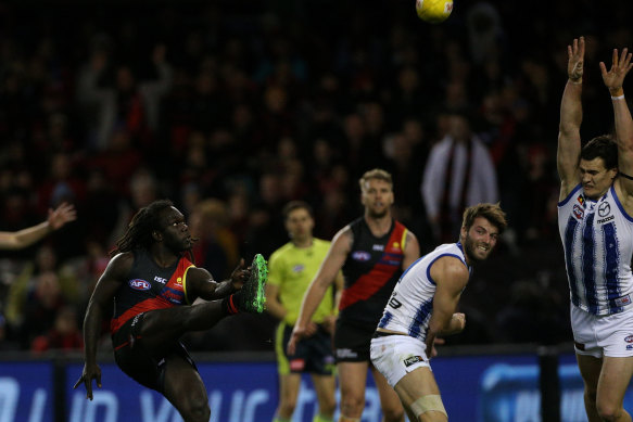 Anthony McDonald-Tipungwuti starred for the Bombers against North.