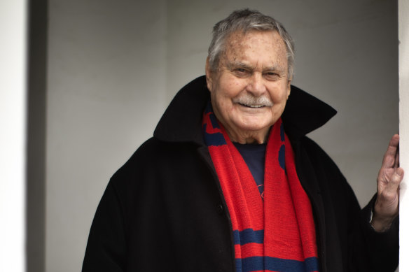 Ron Barassi is feeling everything that other Melbourne supporters are feeling in the lead-up to the grand final.