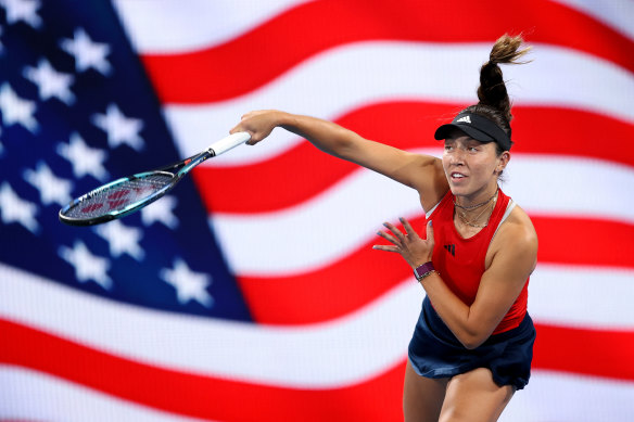 World No.3 Jessica Pegula has re-established the lead for Team United States in Sydney.