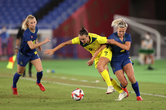 Sweden beat Australia in the semi-finals of the Tokyo Olympics two years ago.