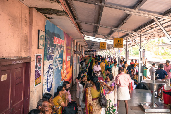 Navigating an Indian train station is a rite of passage for travellers.