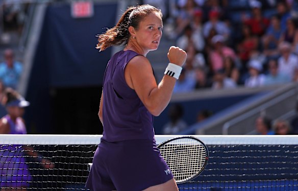 Daria Kasatkina had some great moments against Naomi Osaka, but eventually lost in three sets.