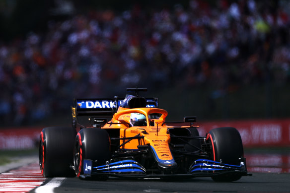 Daniel Ricciardo has had a bumpy first season with McLaren.