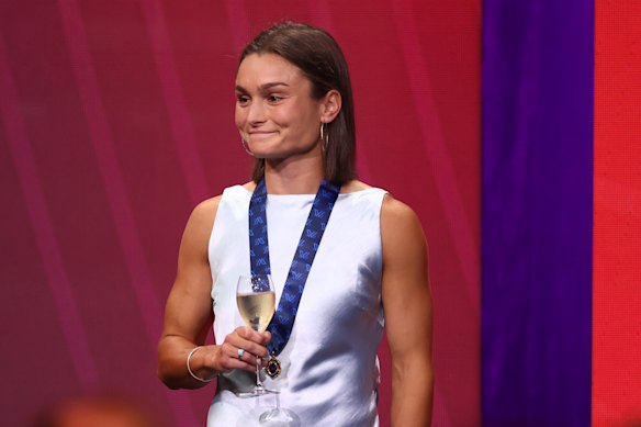 Ash Riddell had another standout season for the dominant Kangaroos.