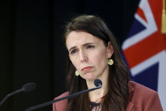 NZ Prime Minister Jacinda Ardern.