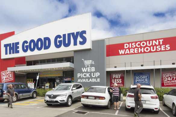  The Good Guys has been able to modify its range to offer more affordable products.