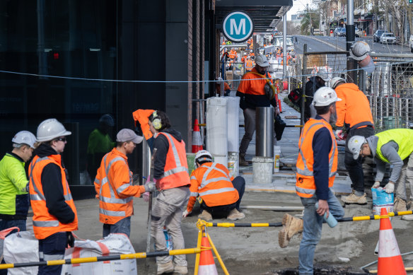 The building industry faces a chronic shortage of workers in coming years.