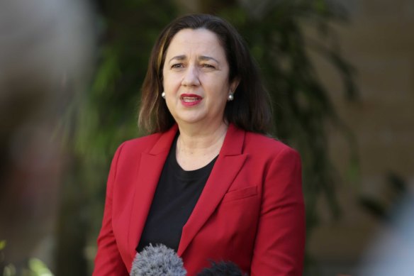 Annastacia Palaszczuk announced four new community cases of COVID-19 earlier this morning. 