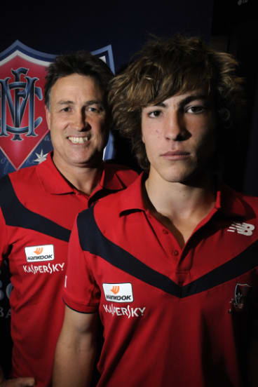 Jack and Todd Viney in 2010.