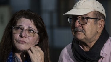 Janna Ezat and Hazim Al-Umari are desperately waiting for news of their son Hussain.