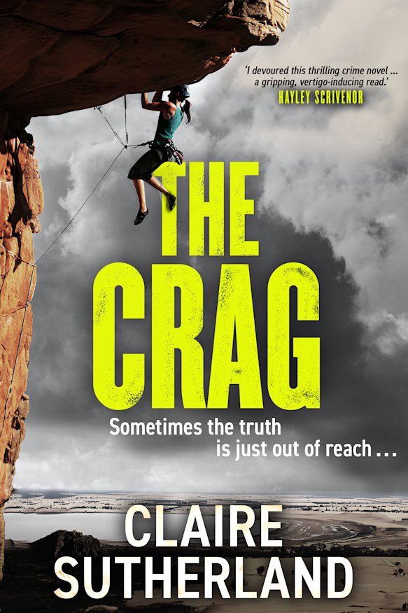 Claire Sutherland’s debut novel is a literal cliffhanger.    