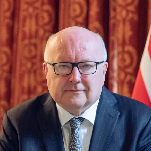 George Brandis has views about the war in Ukraine