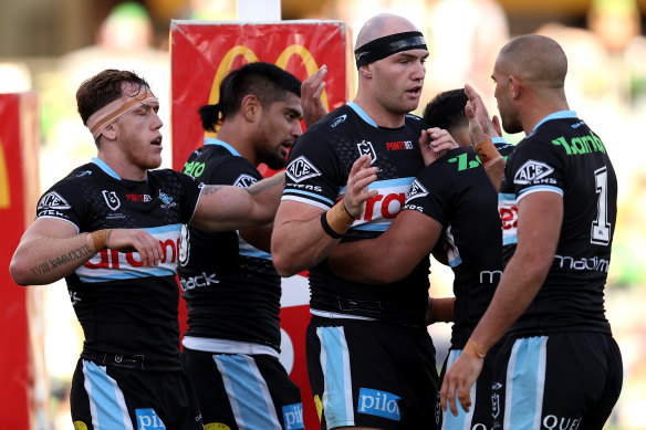 The Sharks were relentless in the nation’s capital against Canberra.