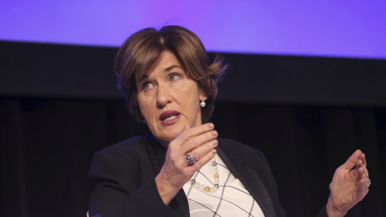 Suncorp chairman Christine McLoughlin.