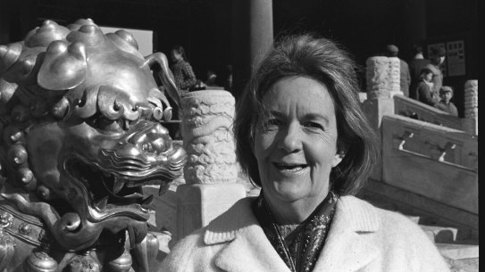 The Herald's China correspondent, Margaret Jones.