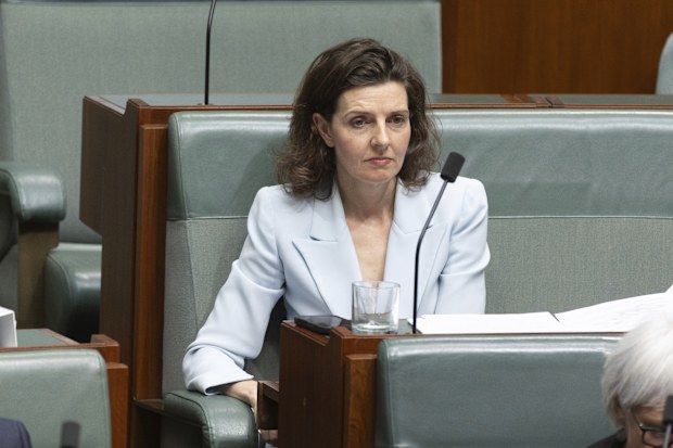 Member for Wentworth Allegra Spender during Question Time at Parliament House in Canberra on Tuesday 10 September 2024. fedpol Photo: Alex Ellinghausen