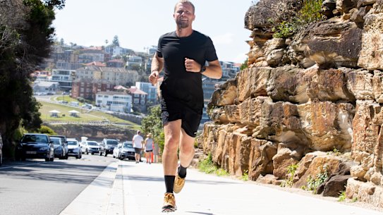 Every Saturday morning, Trent Knox and his 440 Run Club in 2016.