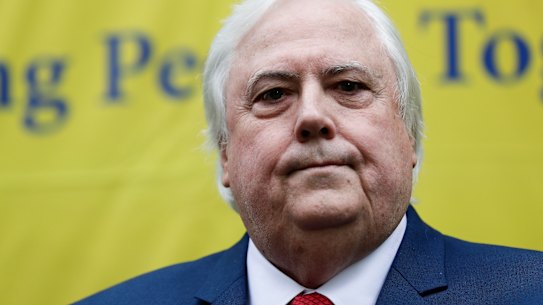 Google pulled four of Clive Palmer’s United Australia Party video ads from YouTube for breaching its misinformation policies.