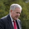 Suits smelled like smoke: Former White House chief of staff Mark Meadows.
