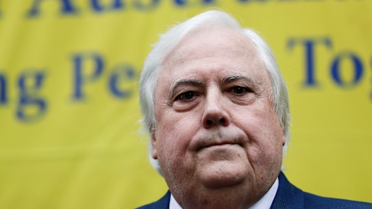 Clive Palmer commenced legal action against the state after his application to enter WA in May was refused. 