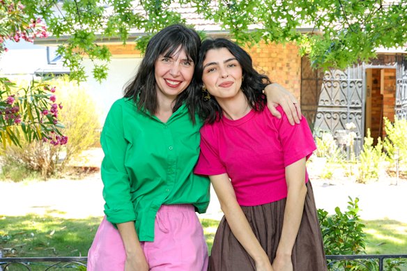 Adelle (left) and Claudia Frittitta: “They say people die twice: once when they die, and again when people stop talking about them,” Adelle says. “I want to keep Nonna and Nonno alive.”