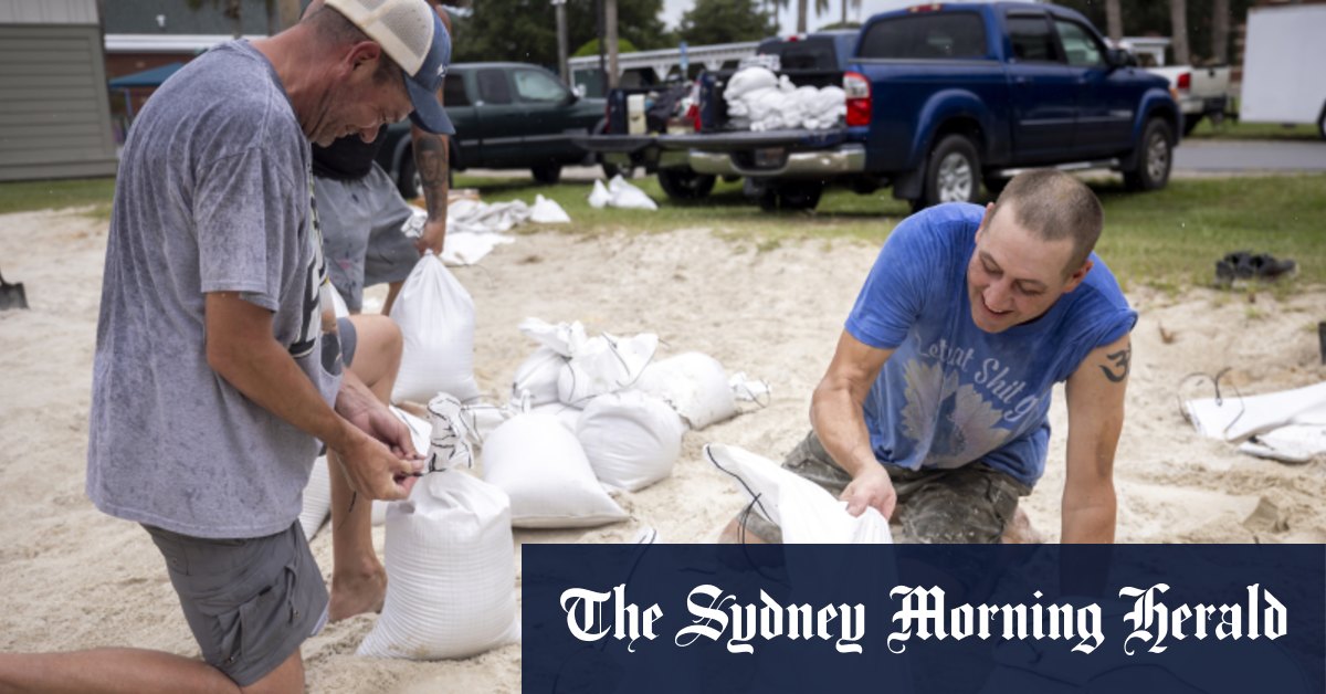 ‘An unprecedented event’: Hurricane Idalia churns towards Florida