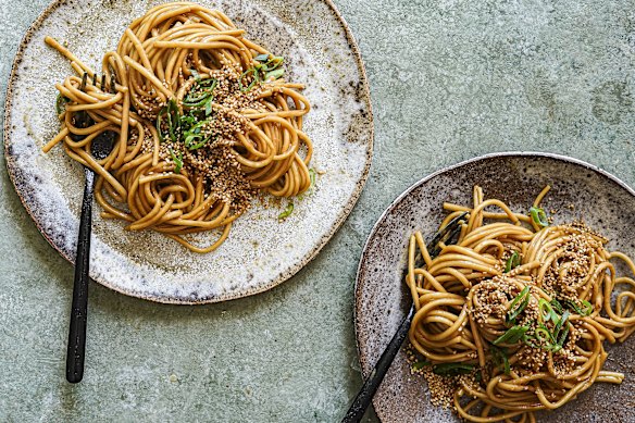 Toasted Taiwanese sesame paste gives this dish a deeper, nuttier flavour.
