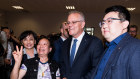 Scott Morrison addressed a multicultural community lunch in Bennelong on Tuesday
