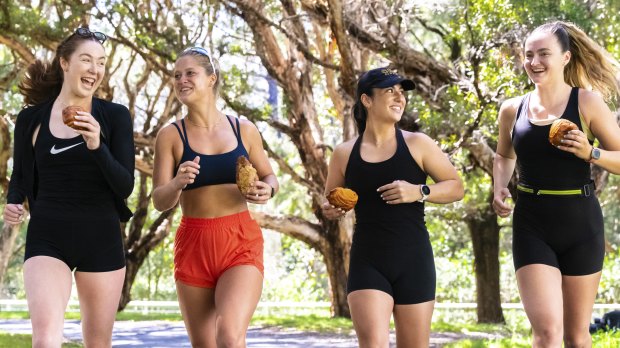 Record numbers are running to the bakery in a new Sydney fitness craze