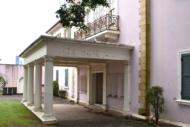 The property was bought by Konrad Lin’s parents for $6.8 million in 1994 - a record sale price in Brisbane at the time.