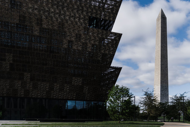 The Smithsonian National Museum of African American History and Culture.