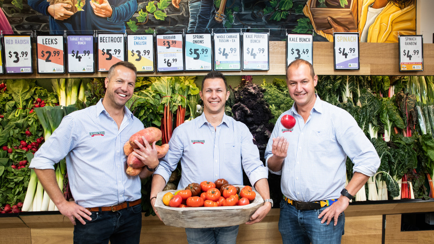 The Harris Farm brothers are looking to turbocharge growth