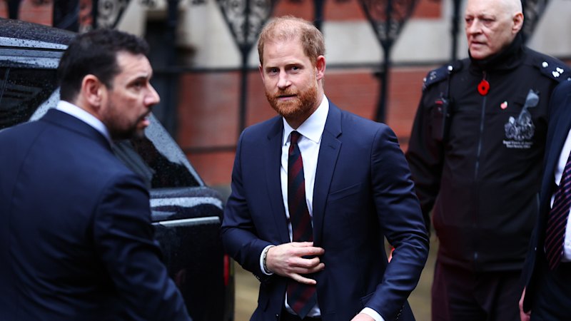 Prince Harry’s alleged stalker sat metres behind him at High Court trial