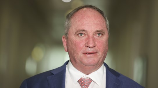 Deputy Prime Minister Barnaby Joyce. 