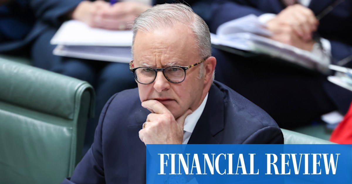 afr.com - Phillip Coorey - 'Free market has left us exposed': PM flags more industry support