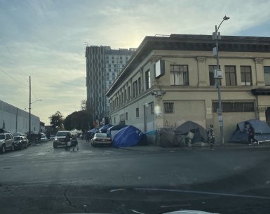 The exact number of Skid Row’s homeless population varies, but some estimates suggest up to 5000 unhoused individuals call the area home.