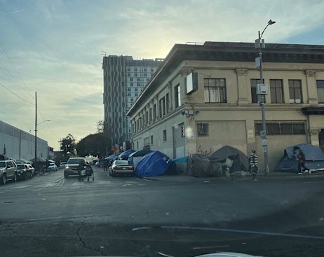 The exact number of Skid Row’s homeless population varies, but some estimates suggest up to 5000 unhoused individuals call the area home.
