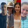 Killed: Antony Abdallah, 13, his sisters Sienna, 8, and Angelina, 12, and cousin Veronique Sakr, 11.