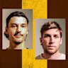 Mugshots of Hawthorn footballers Connor Macdonald and Dylan Moore after their arrest in Arizona