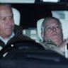 Andrew Mountbatten-Windsor leaves Aylsham Police Station in Norfolk on his 66th birthday.
