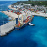 Aiwo Port Terminal in Nauru.