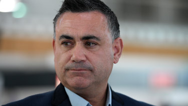 NSW Deputy Premier John Barilaro made the comments at a CEDA event in the Hunter last month.