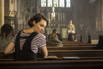 艾美獎獲獎系列 Fleabag 中的 Phoebe Waller-Bridge。