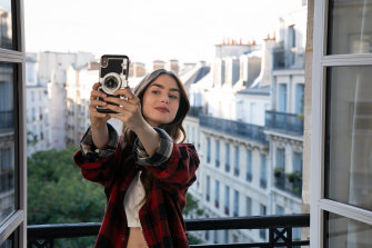 We’d be Instagramming all day too if we lived in Emily’s (Lily Collins) apartment.
