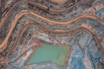 Tesla wants to reinvent nickel mining, crucial to electric car batteries, by turning the Prony mine in New Caledonia, pictured, into an experiment in sustainability.