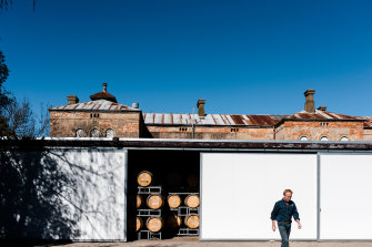 Mark Walpole at Fighting Gully Road in Beechworth, Victoria.