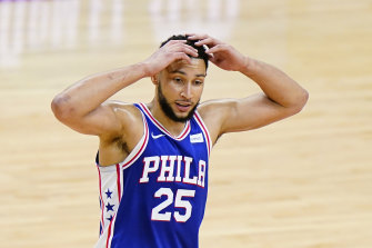 Ben Simmons has been suspended for one match by the 76ers.